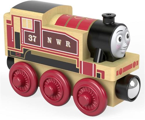 Thomas et ses amis locomotive en bois Rosie, jouet pour enfant 2 ans et plus, FHM19