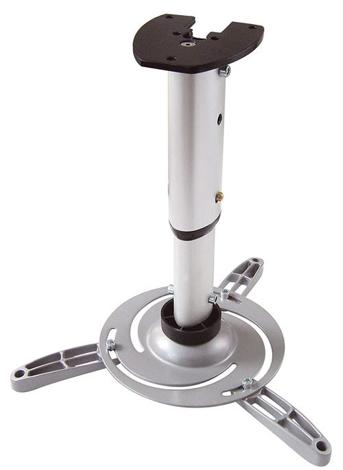 My Wall H16-3L Support de plafond pour projecteur charge max. 35 kg, écart plafond/support 290-360 mm Argent