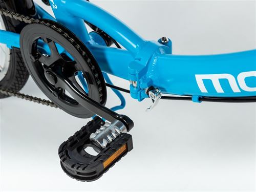 Moma Bikes Velo De Ville Pliant First Class 20 Bleu Aluminium Shimano 6v Selle Comfort Velos Achat Prix Fnac