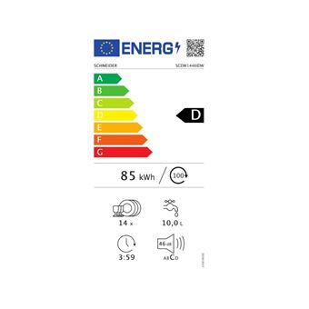 Lave vaiselle SCHNEIDER SCDW1446IDW