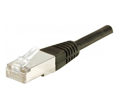 Cordon Patch RJ45 FTP CAT5e Noir - 0,15 M