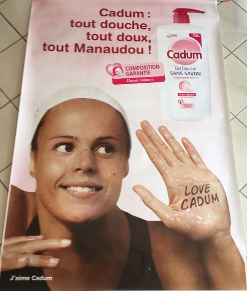 Laure Manaudou - 120x175 cm - AFFICHE / POSTER
