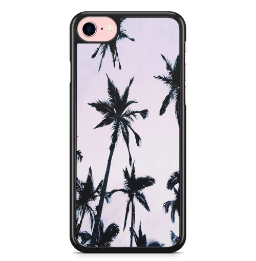 Coque Fifrelin pour iPhone 7 et iPhone 8 Palmiers Palms Light Pink