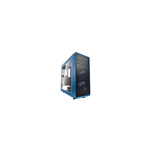 fractal design boitier fractal design focus g bleu avec fenetre noir