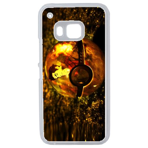 Coque Pokeball Gold Compatible Htc One 2 M9 Transparent