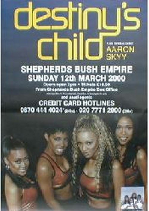 Destiny's Child - 100x150 cm - AFFICHE / POSTER