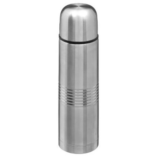 Bouteille Isotherme Inox Crénelé 0,5L Argent