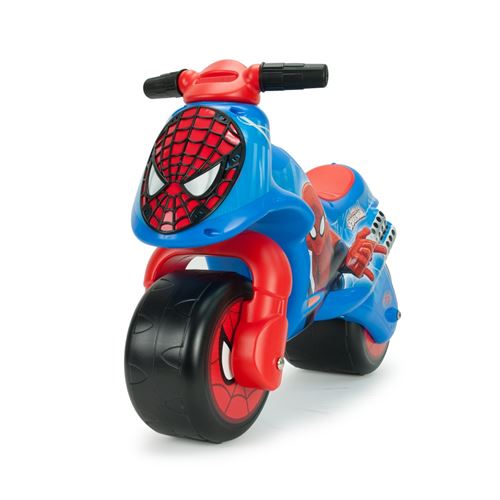 moto spiderman porteur