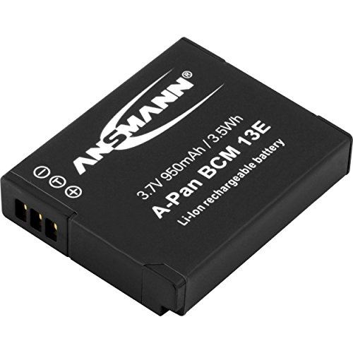 Ansmann A-Pan DMW-BCM 13E Batterie pour appareil photo Remplace laccu dorigine DMW-BCM13E 3.7 V 950 mAh