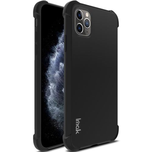 Coque en TPU anti-goutte soyeux souple noir pour votre Apple iPhone 11 Pro 5.8 pouces (2019)
