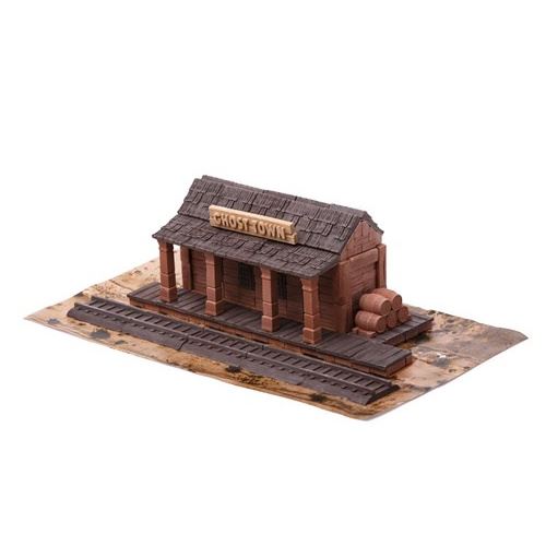 Wise Elk kit de construction Gare junior 37 cm plâtre 321-pièce