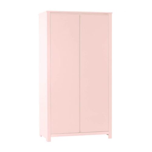 Armoire 2 Portes Floride Couleur Rose Pastel Armoire Bebe