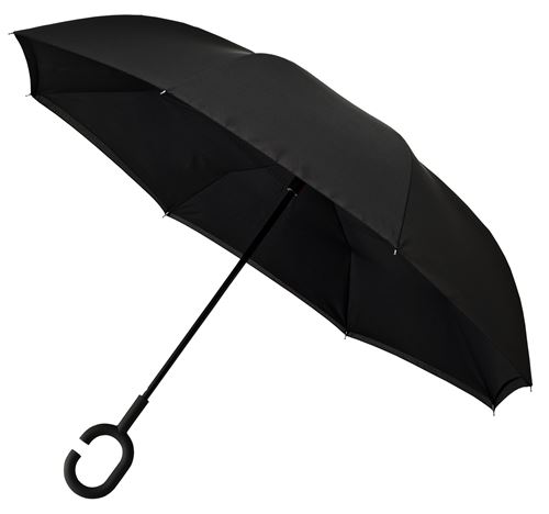 Impliva parapluie Inside Out ouverture main 107 cm noir