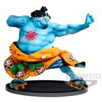 BANPRESTO - One Piece Statuette BWFC Jinbei Normal Color Version en PVC taille env. 14 cm sur socle.
