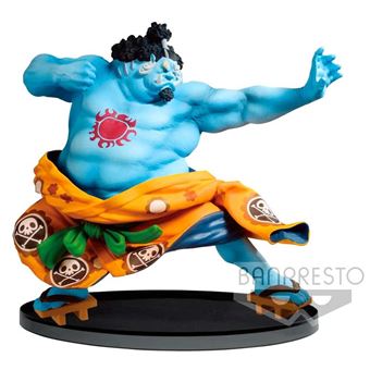 BANPRESTO - One Piece Statuette BWFC Jinbei Normal Color Version en PVC taille env. 14 cm sur socle.