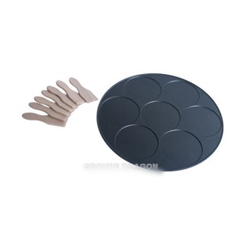 plat 7 crepes 109005 ø 350 m/m pour crepiere lagrange