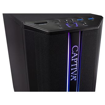 PC Captiva Advanced Gaming R69-346 RAM 16Go SSD 1TB RTX 3060 12Go