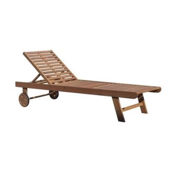 Finlandek Bain De Soleil En Eucalyptus Avec Roulette Lampo Mobilier De Jardin Achat Prix Fnac