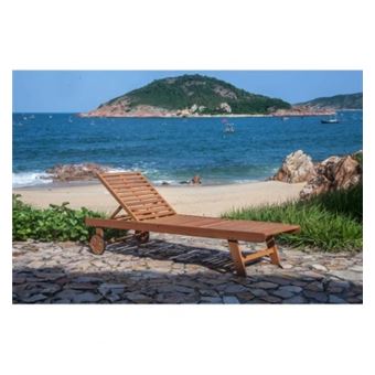 Finlandek Bain De Soleil En Eucalyptus Avec Roulette Lampo Mobilier De Jardin Achat Prix Fnac