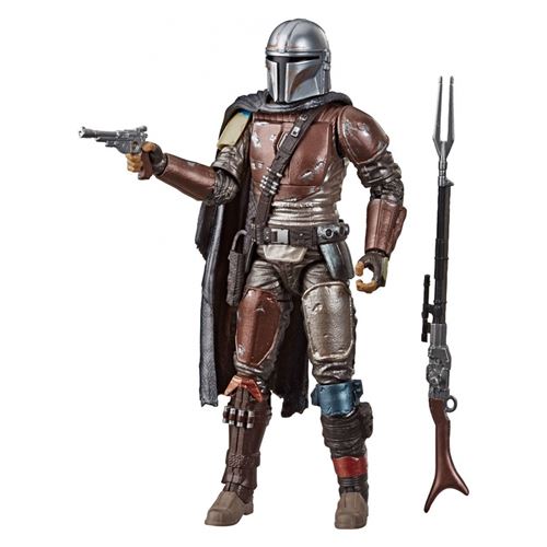 Star Wars The Mandalorian - Figurine Black Series Carbonized The Mandalorian 15 cm