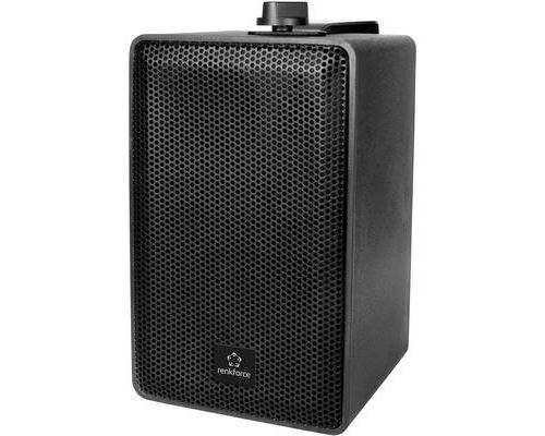 Enceinte &eacute;tag&egrave;re Renkforce RL100W BK, 100 W, 90 - 20000 Hz, 1 paire