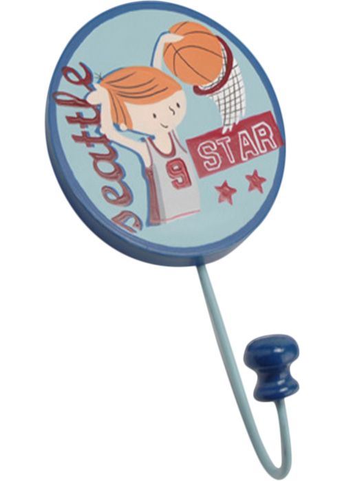 Patère enfant Sport