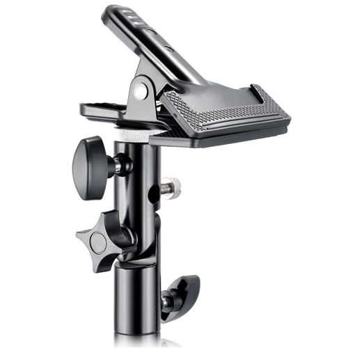 Neewer Pince Support Porte Photo Studio Lourd Collier Métallique avec Raccord de 5/8 Support Lumière pour Réflecteur