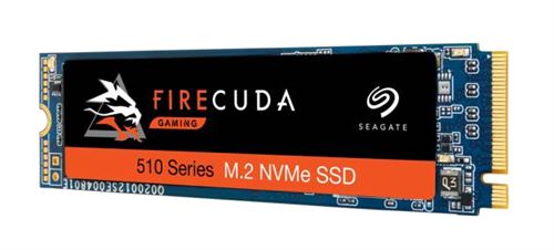 Seagate FireCuda 510 ZP500GM3A001 - SSD - 500 GB - intern - M.2 2280 (dubbelzijdig) - PCIe 3.0 x4 (NVMe)