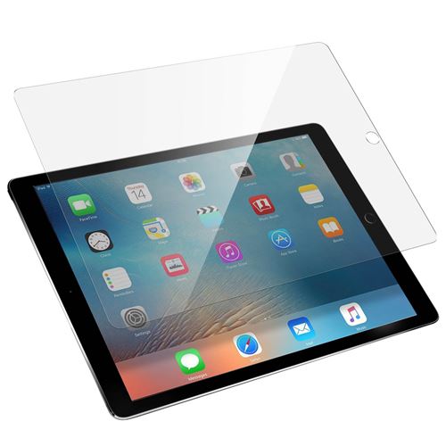 Avizar Film Écran pour iPad Pro 12.9 2015 / 2017 Verre Trempé 9H Anti traces Transparent