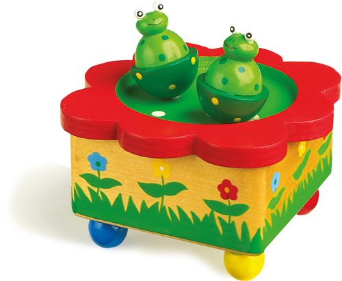 Boîte à musique Grenouilles