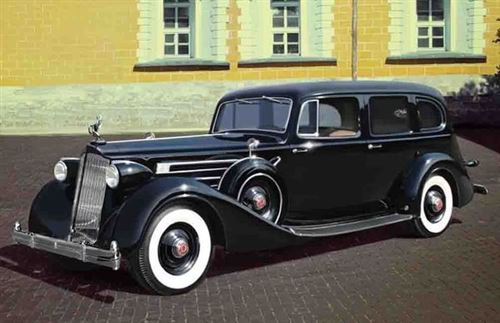 ICM Packard Twelve 1936 Wwii Soviet Leader's Car With Passengers- 1:35e -