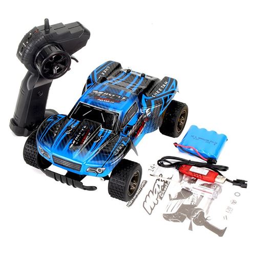 1:20 2WD haute vitesse RC voiture de course 4WD camion télécommandé tout-terrain Buggy jouets - Multicolore