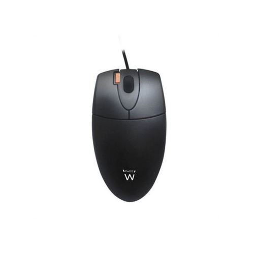 Souris Optique Ewent EW3155 1000 dpi USB/PS2 Noir