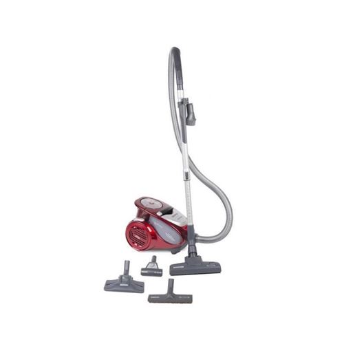 Hoover Xp 25 Xarion Pro Xp81 Xp25 Allergy Care Aspirateur Traineau Sans Sac Technologie Multi-Cyclonique Spécial Allergies et Animaux, 800 W, 1.5 Liters, Rouge/Gris
