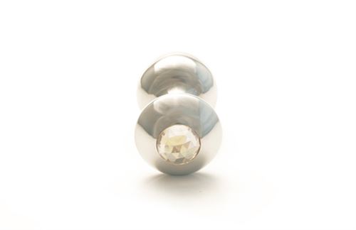 ROSEBUDS Classic Nouveau , Plug Anal Taille Small 25mm avec Cristal Swarovski 12mm, Golden Shadow