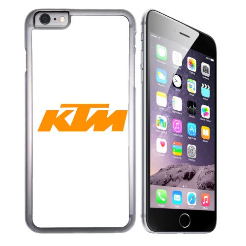 Coque pour iPhone 6 et iPhone 6S ktm logo fond blanc