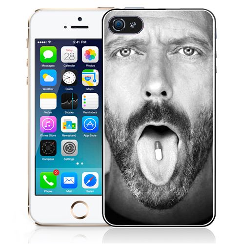 Coque pour iPhone 5C dr house pilule