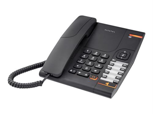Alcatel Temporis 380 - Téléphone filaire - noir