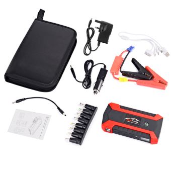 89800mah 12v Lcd 4 Usb Voiture Jump Starter Pack Booster Chargeur