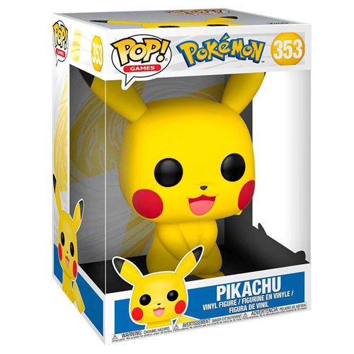 Figurine Funko Pop Games Pokemon S1 10 Pikachu Avant-première