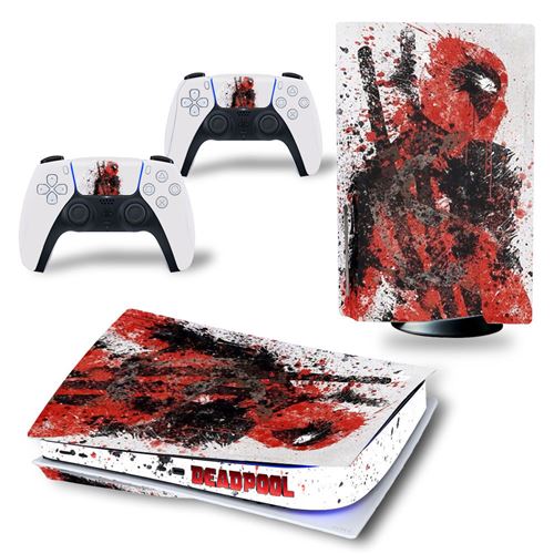 GENERIQUE Autocollant Stickers de Protection pour Console Sony PS5 Edition Standard - Multicolore (TN-PS5Disk-0020) 