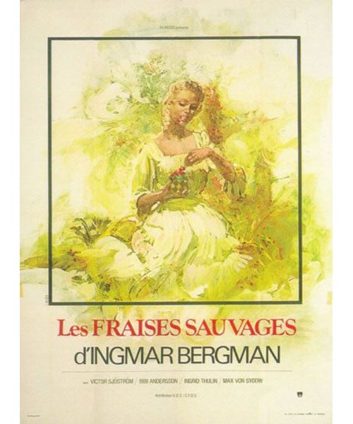 Les Fraises Sauvages AFFICHE CINEMA ORIGINALE