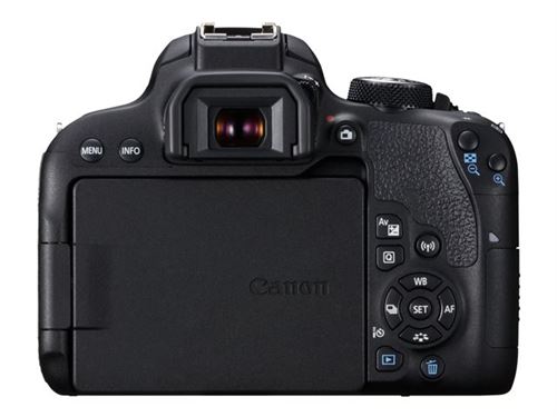 Canon EOS 800D - Appareil photo numérique - Reflex - 24.2 MP - APS-C - 1080p / 60 pi/s - corps uniquement - Wi-Fi, NFC, Bluetooth