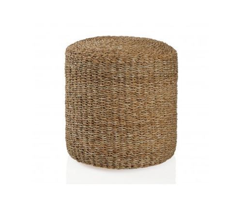 Pouf Rond en Rotin Ø 40cm