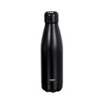 Cook Concept - Bouteille de transport en acier inoxydable double paroi 50 cl Noir