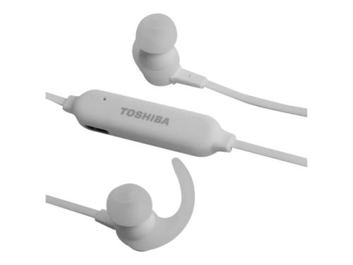 Toshiba Rze-Bt31E - Écouteurs avec Micro - Intra-Auriculaire - Bluetooth - Sans Fil - Blanc