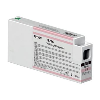 Epson T8246 - 350 ml - Magenta vif clair - original - cartouche d'encre - pour SureColor SC-P6000, SC-P7000, SC-P7000V, SC-P8000, SC-P9000, SC-P9000V - 1