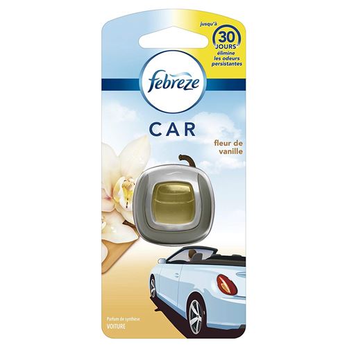 Febreze Diffuseur Désodorisant pour Voiture Fleur de Vanille