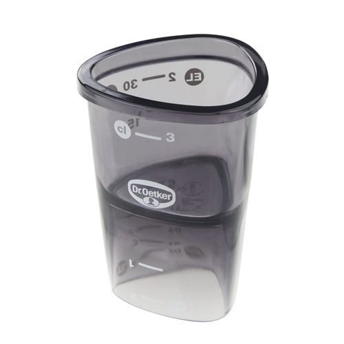 Dr. Oetker Gris Verre Doseur Gradué En Plastique 4 Cl Dr.oetker