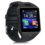Ceka Tech® horloge aangesloten Bluetooth Smart Watch met Camera Touch Screen Camera Touch Screen Sim / Tf Card Support stappenteller Slaapmeter Compatibele Samsung Huawei Sony Android Ios Woman Man Child
